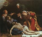 The Dead Christ Mourned, Annibale Carracci